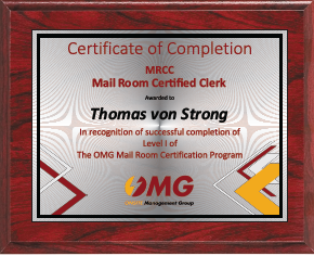 Thomas von Strong MRCC Certification