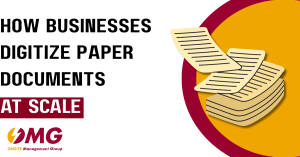 Read more about the article How Businesses Digitize Paper Documents at Scale