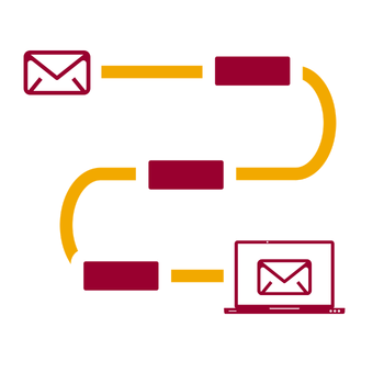 digital mail processing workflow from mail intake to document routing
